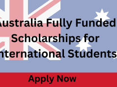 Australia Fully Funded Scholarships for International Students