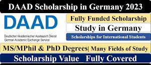 daad phd scholarship 2023