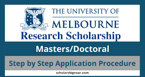 Melbourne Research Scholarships